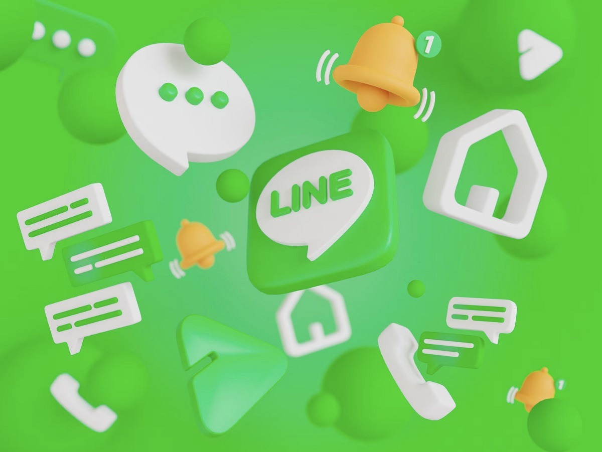 Besides Line phone number filtering, how does Line identify targeted customers?